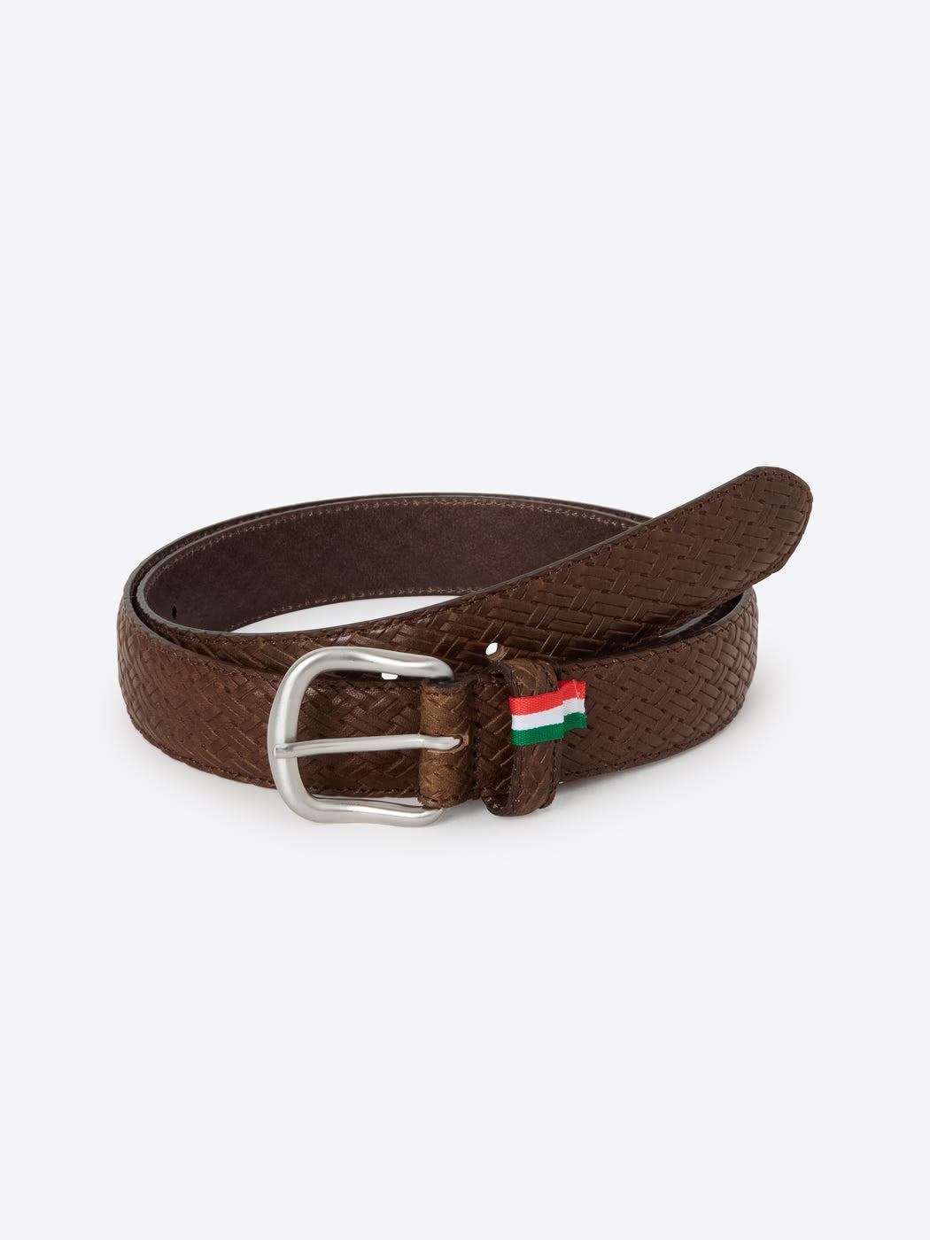 Ceinture tressée en cuir - DEVRED 1902