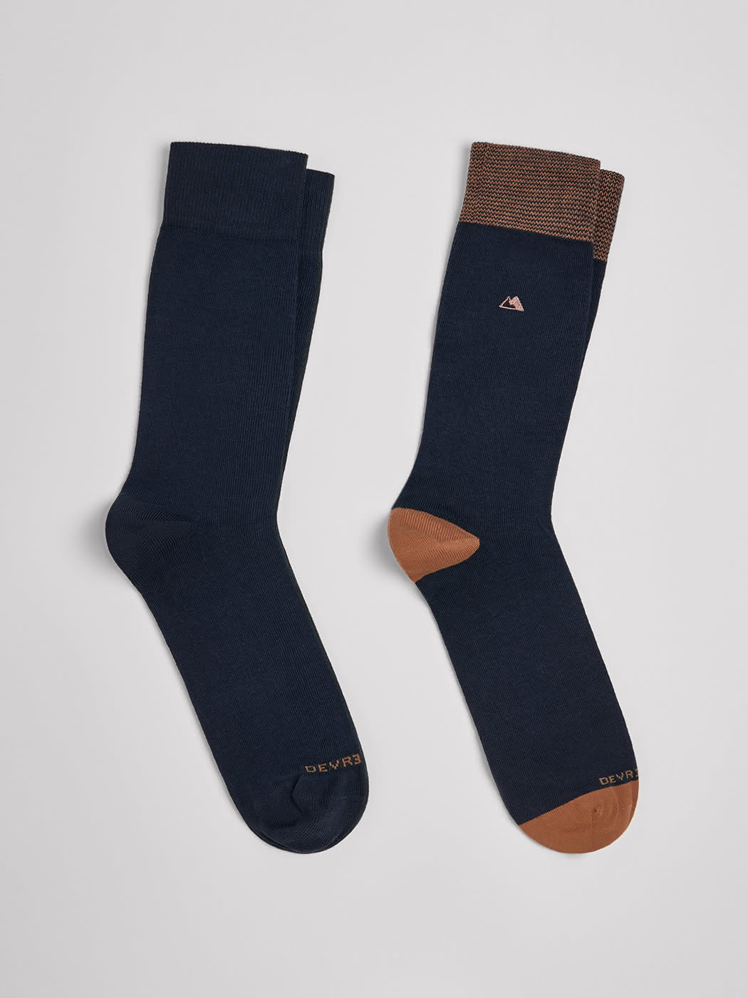 Lot de 2 paires de chaussettes fantaisie - DEVRED 1902