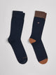 Lot de 2 paires de chaussettes fantaisie - DEVRED 1902