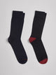 Lot de 2 paires de chaussettes fantaisie - DEVRED 1902