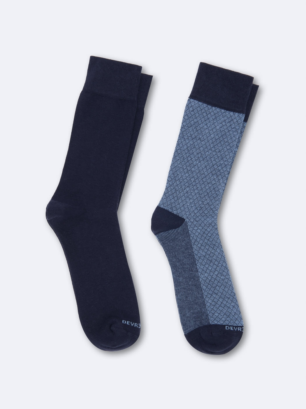 Chaussettes à motifs en coton biologique - DEVRED 1902