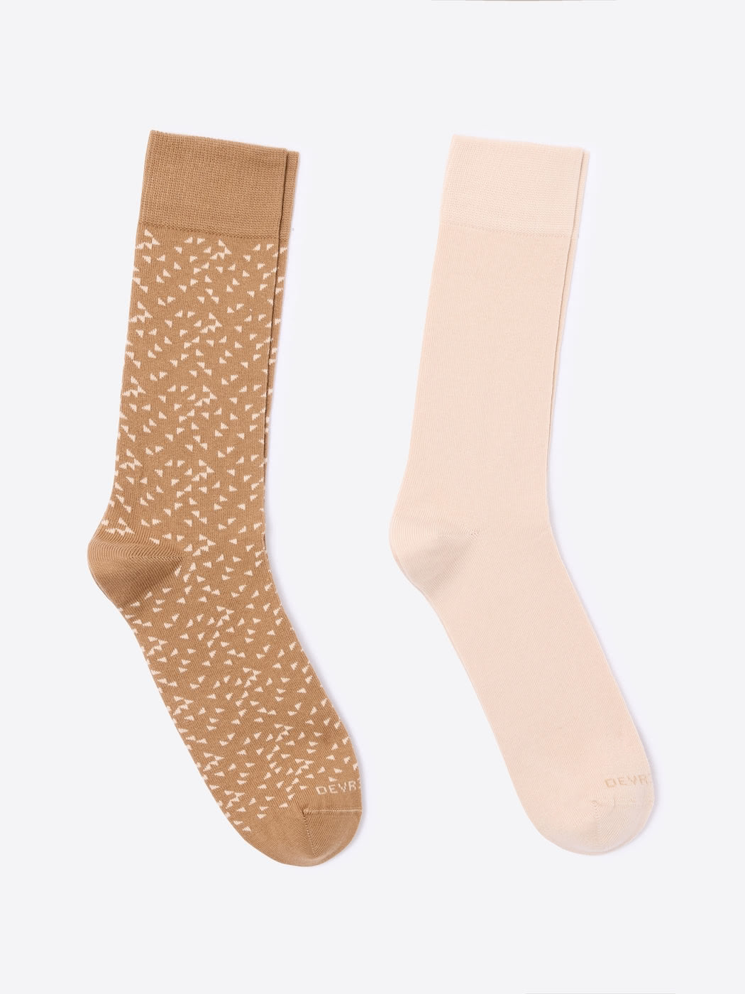 Lot de chaussettes fantaisie bicolore - DEVRED 1902