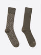 Lot de chaussettes fantaisie bicolore - DEVRED 1902