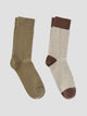 Lot de chaussettes rayé - DEVRED 1902