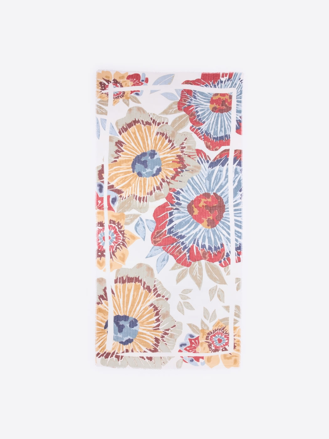 Echarpe à fleurs - DEVRED 1902