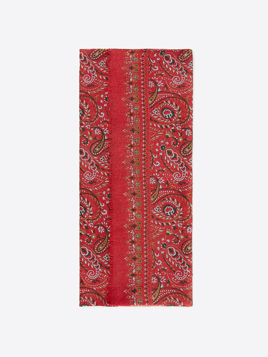 Echarpe en laine motif cachemire - DEVRED 1902