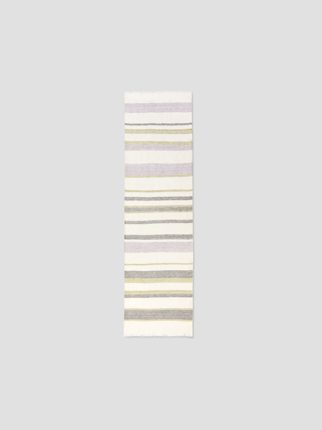 Echarpe en coton-lin à rayures - DEVRED 1902