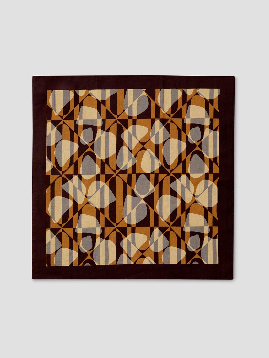Carré en coton à motif rétro - DEVRED 1902