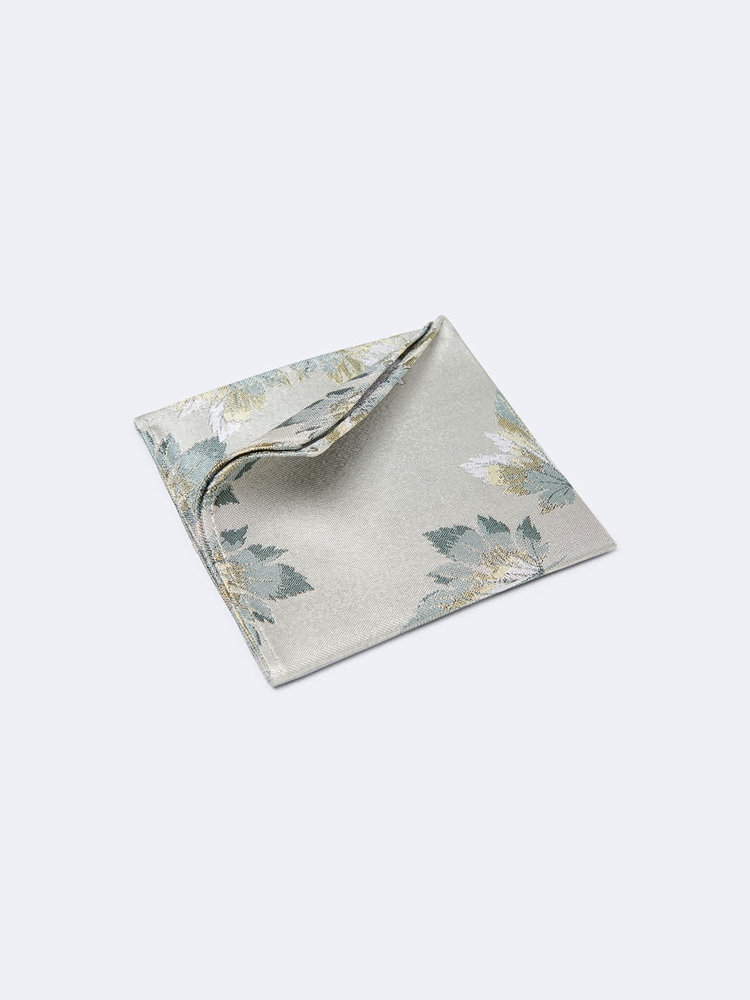 Pochette en soie mélangée fleurie - DEVRED 1902