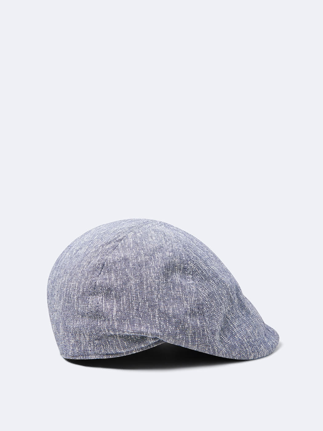 Casquette plate chinée en coton lin - DEVRED 1902