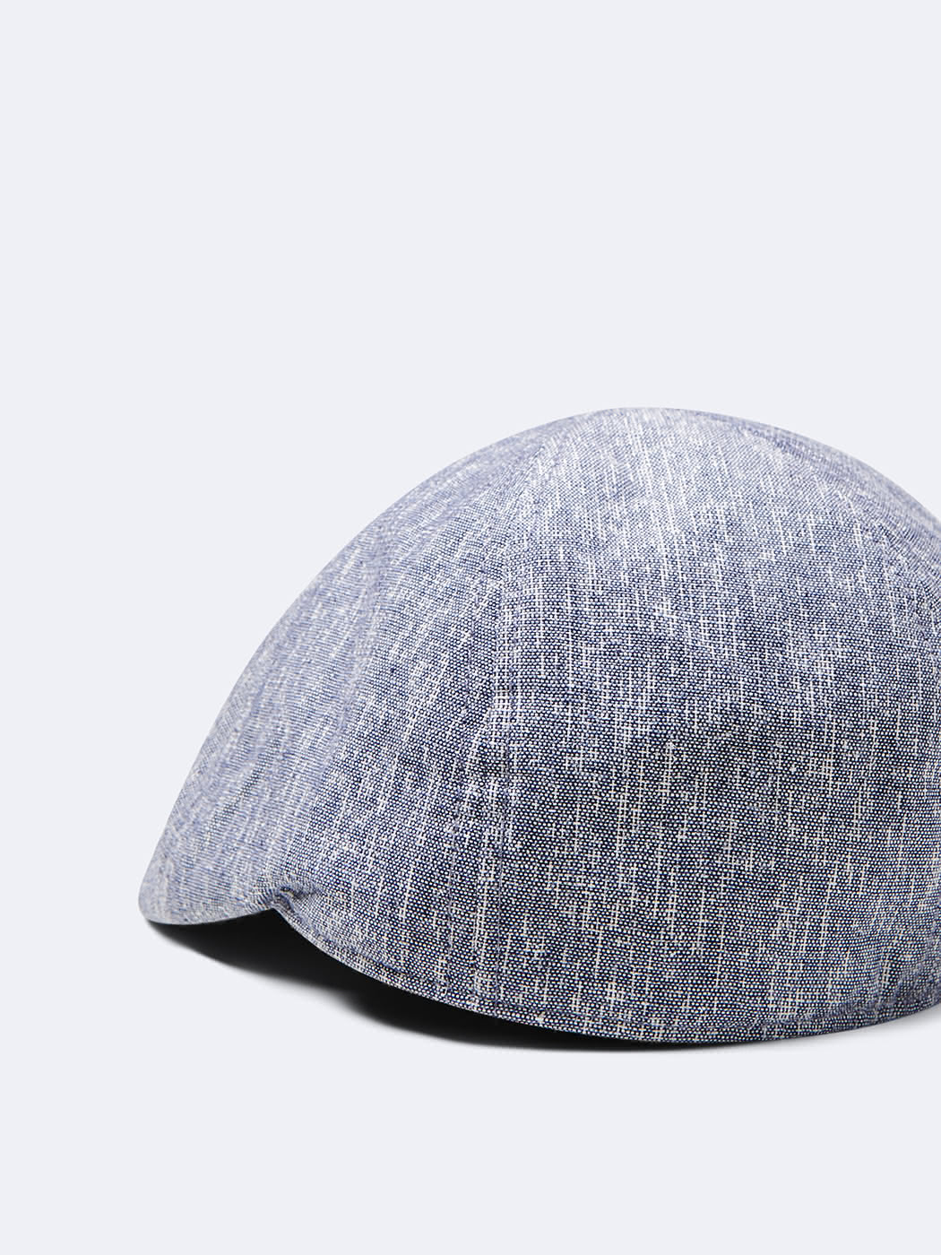 Casquette plate chinée en coton lin - DEVRED 1902