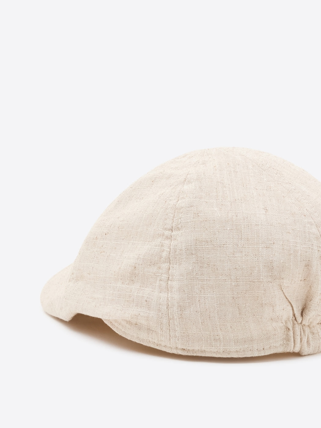 Casquette plate effet lin - DEVRED 1902
