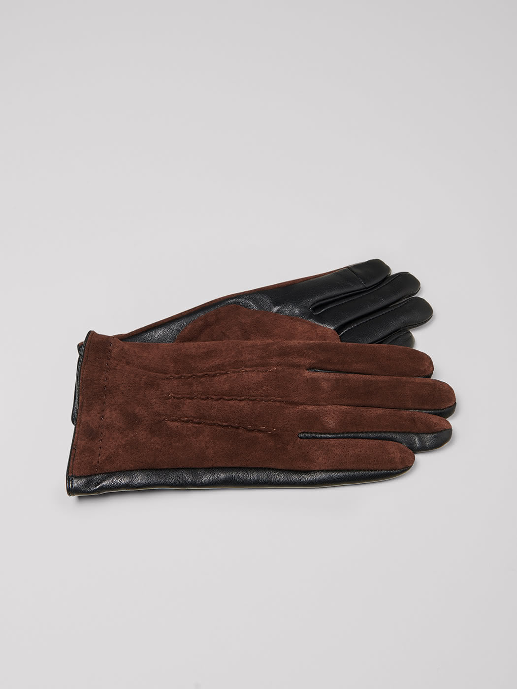 Gants en cuir bicolore - DEVRED 1902
