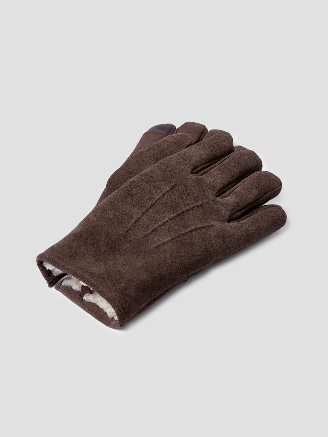Gants en cuir intérieur sherpa - DEVRED 1902