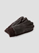 Gants bi-matière cuir et maille - DEVRED 1902