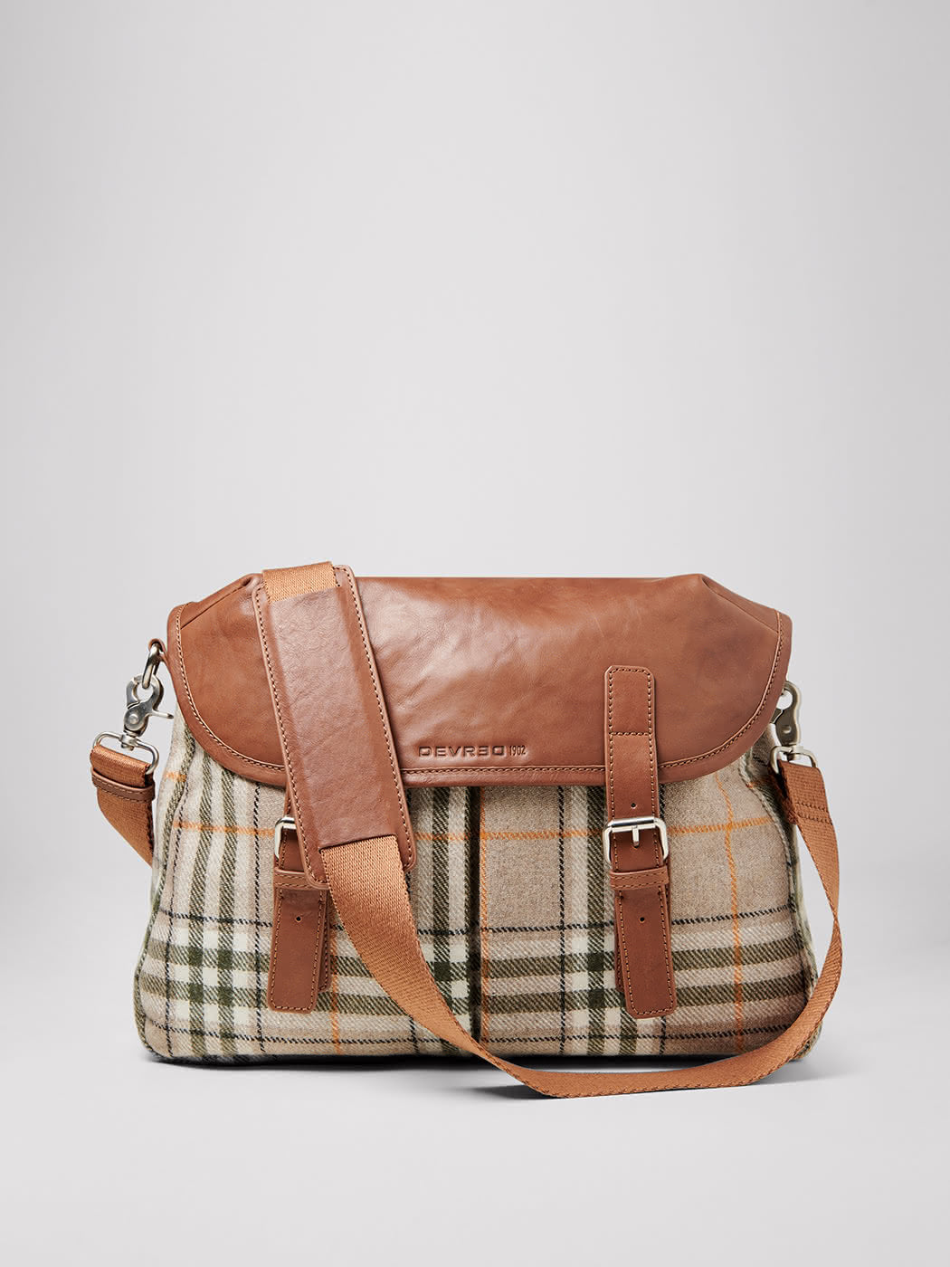 Sac bi-matière à carreaux - DEVRED 1902