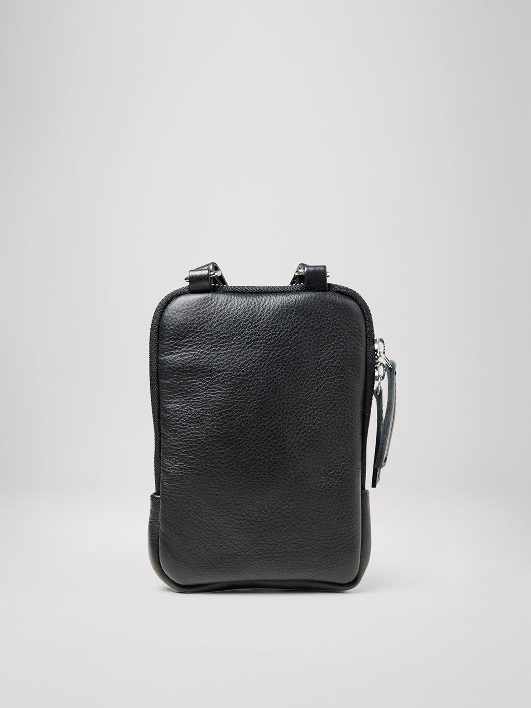 Petit sac bandoulière en cuir uni - DEVRED 1902