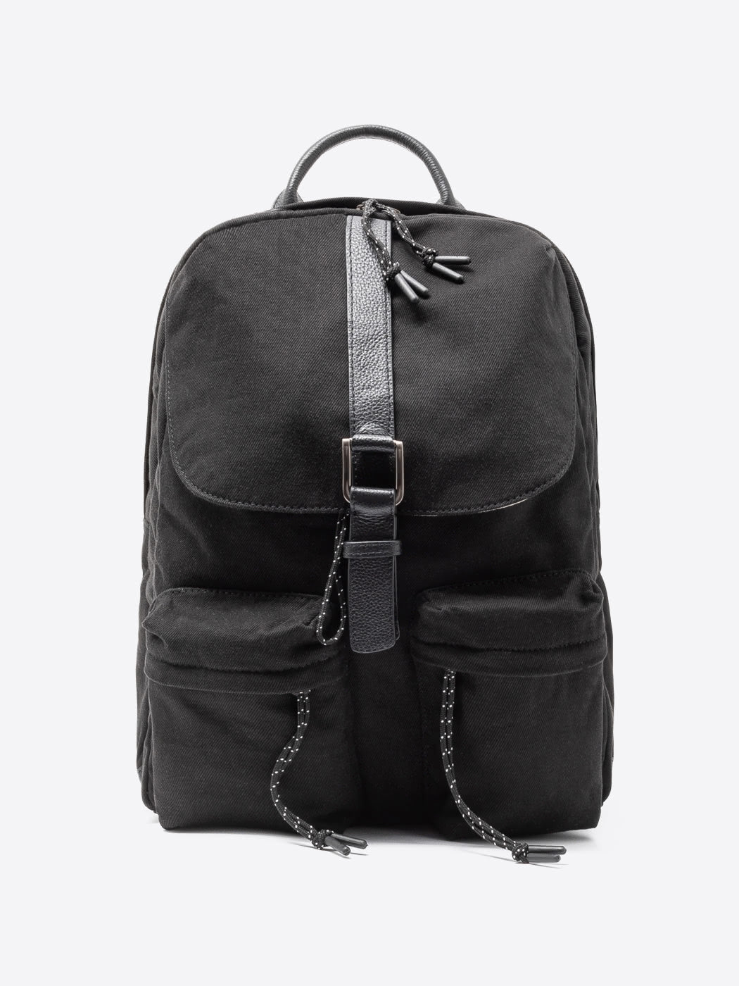 Sac à dos bi-matière en cuir de vachette - DEVRED 1902