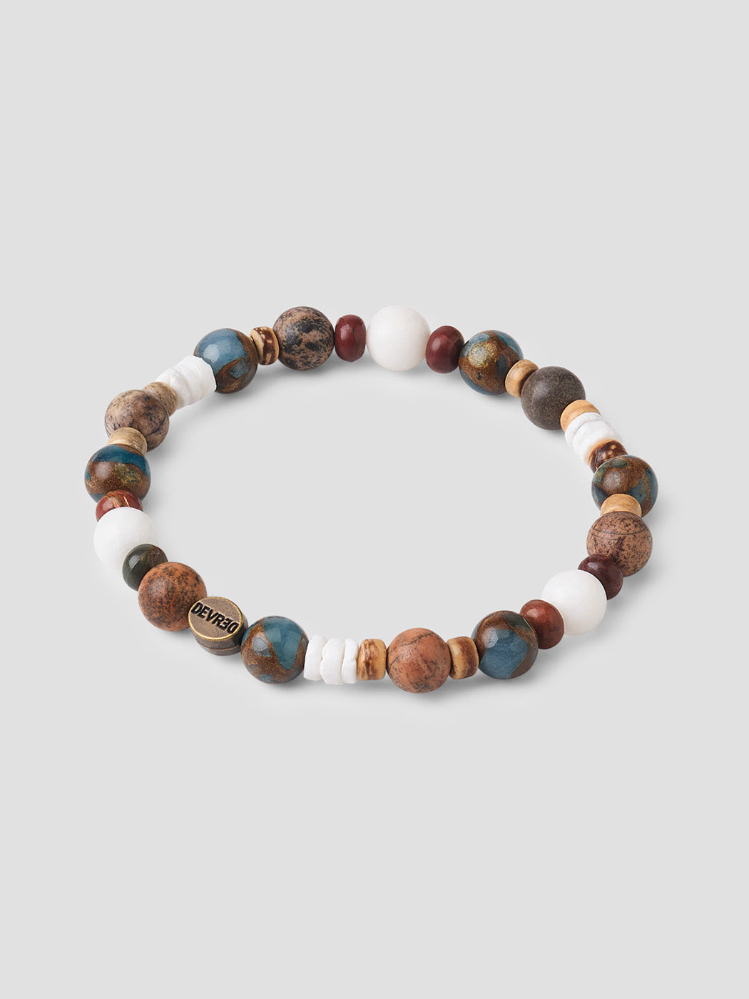 Bracelet en perles et bois bicolore - DEVRED 1902