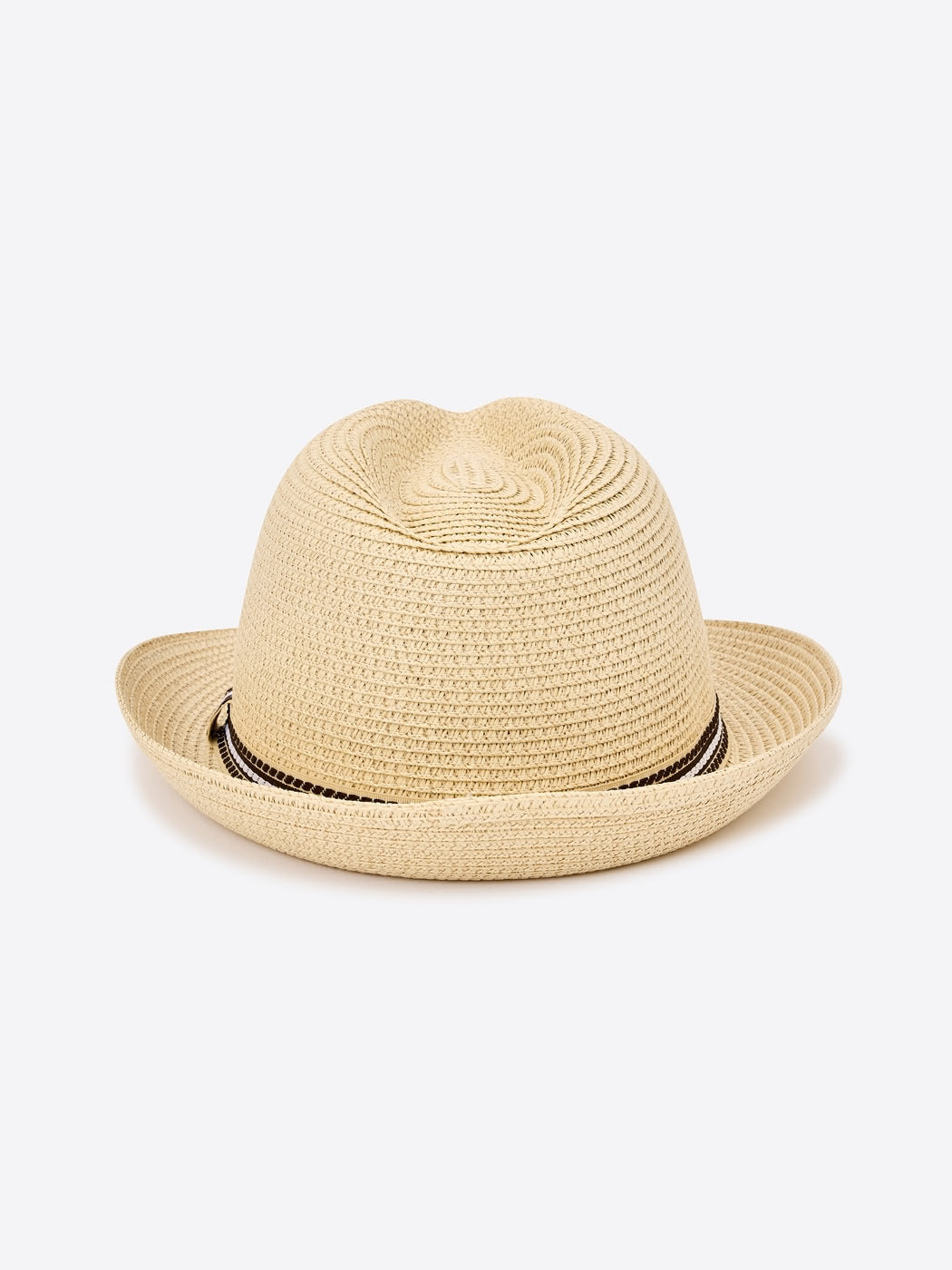 Chapeau de paille ruban à rayures - DEVRED 1902