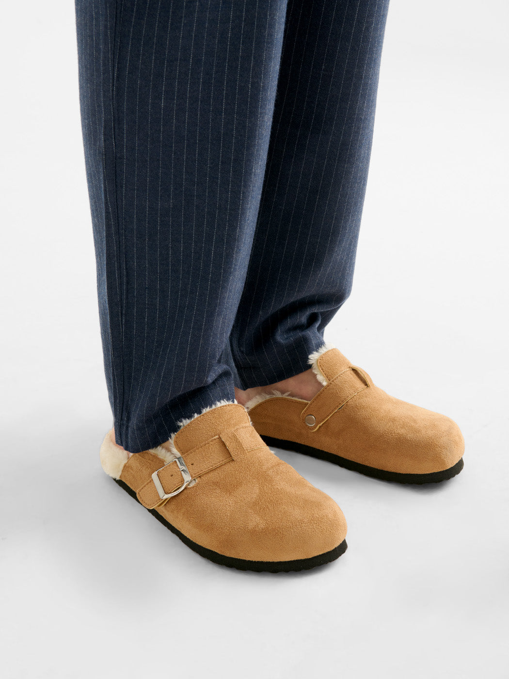 Chaussons sabots suédé intérieur fourré - DEVRED 1902