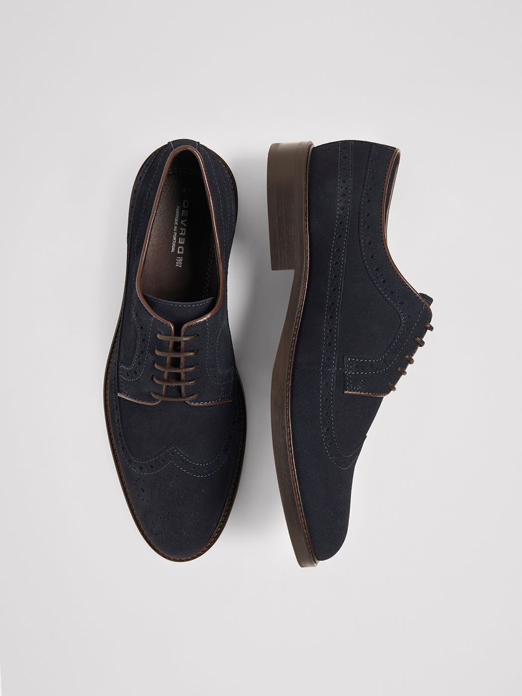 Derbies en cuir suédé - DEVRED 1902