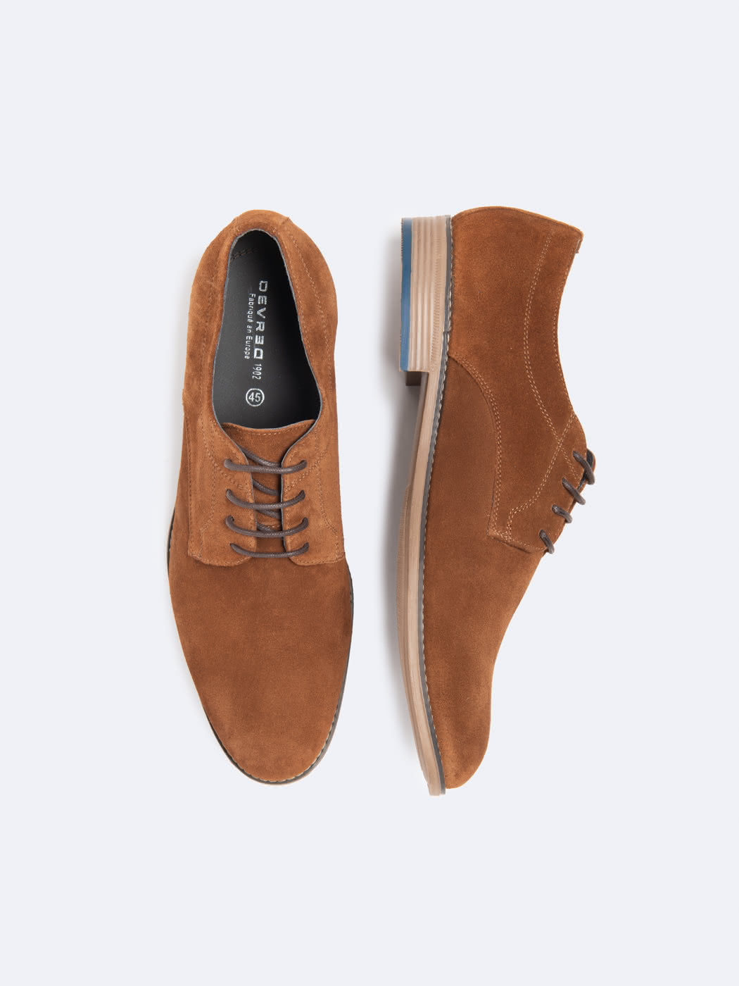 Derbies en cuir suédé - DEVRED 1902