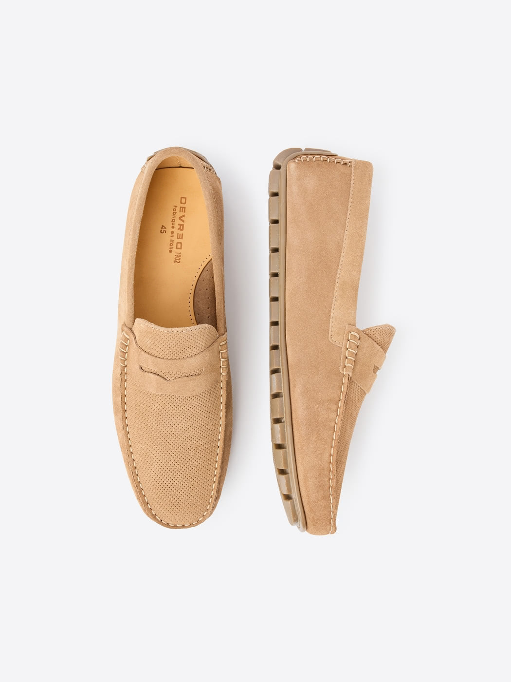 Mocassins en cuir - DEVRED 1902