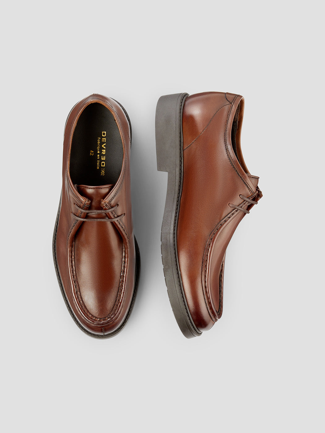 Derbies bateau en cuir - DEVRED 1902