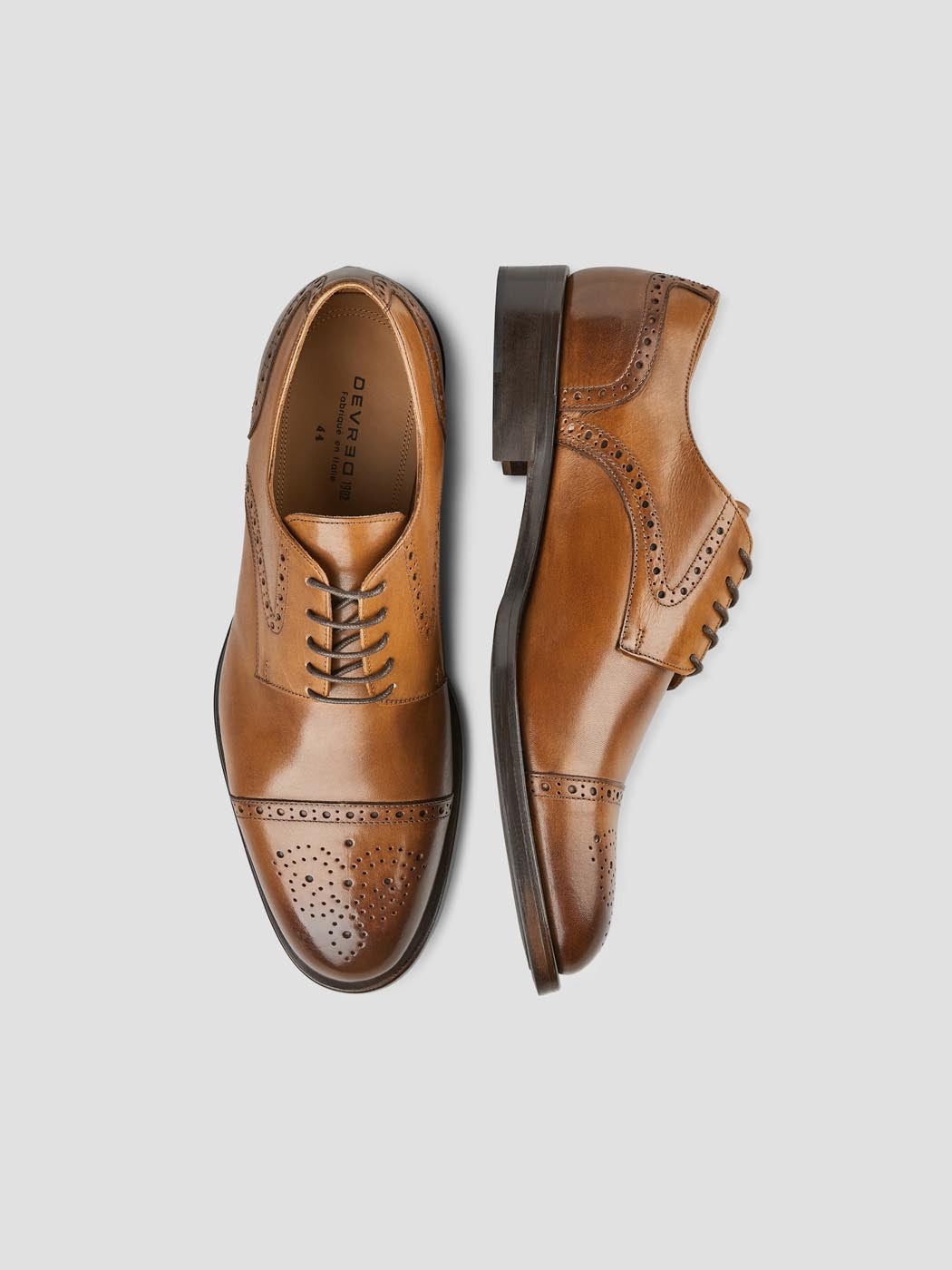 Derbies en cuir fleuri - DEVRED 1902