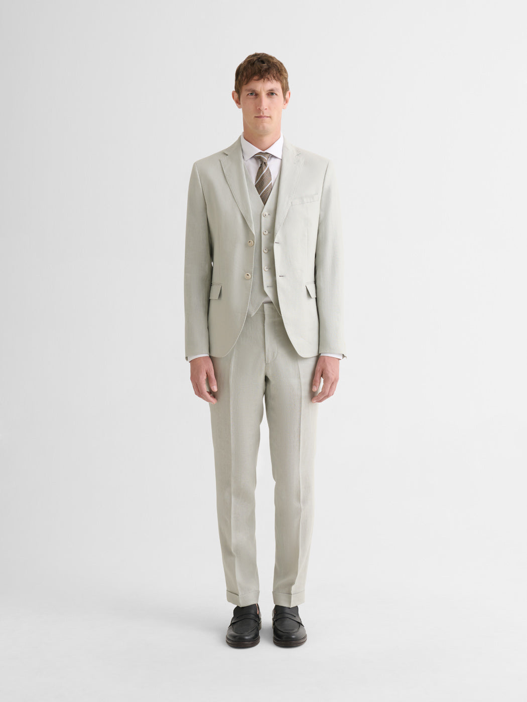 Veste de costume slim en lin - DEVRED 1902
