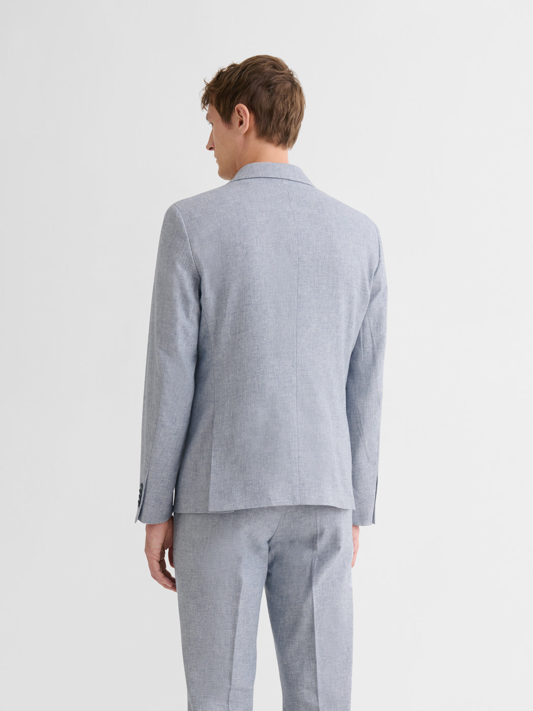 Veste de costume slim en coton lin - DEVRED 1902