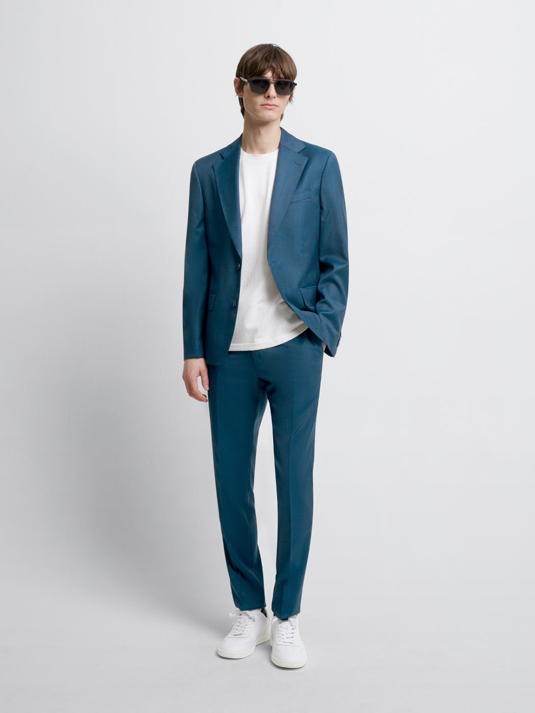 Pantalon de costume slim en laine - DEVRED 1902