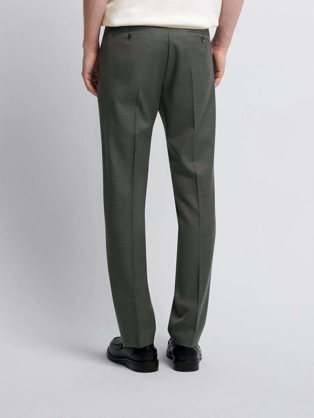Pantalon de costume slim en laine - DEVRED 1902