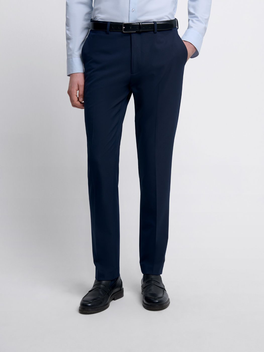 Costume 2 pièces slim bistretch bleu