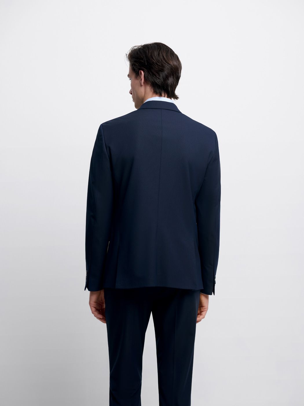 Costume 2 pièces slim bistretch bleu